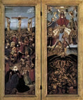 Jan van Eyck the last judgment detail 1426 Art A4 Photo Print