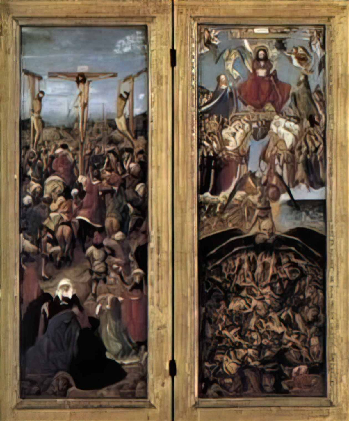 Jan van Eyck the last judgment detail 1426 Art A4 Photo Print