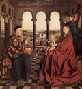 Jan van Eyck the virgin of the chancellor rolin entier 1 Art A4 Photo Print