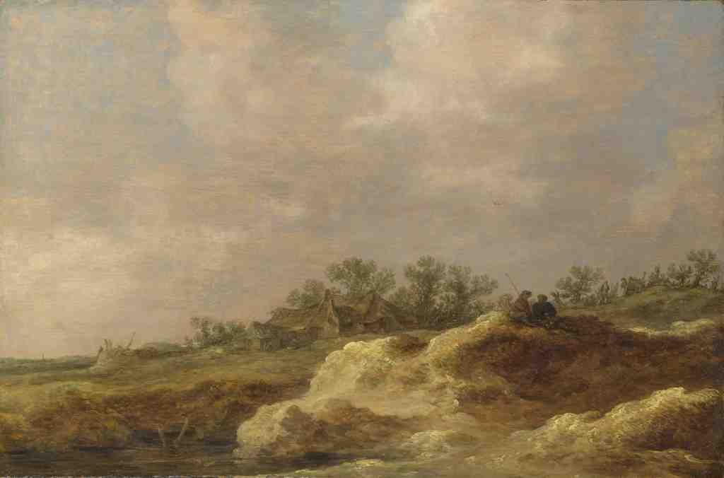 Jan van Goyen A Cottage on a Heath A4 Photo Print