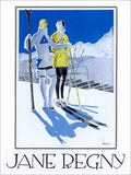 Jane Regny Ski Art Deco Fashion Advert 1920s Vintage Retro Advert Poster A4 Pho