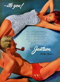 Jantzen Swimsuits Pool Vintage Retro Advert Ads A4 Photo Print