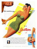 Jantzen Swimwear Advert Vintage Retro Advert Poster A4 Photo Print