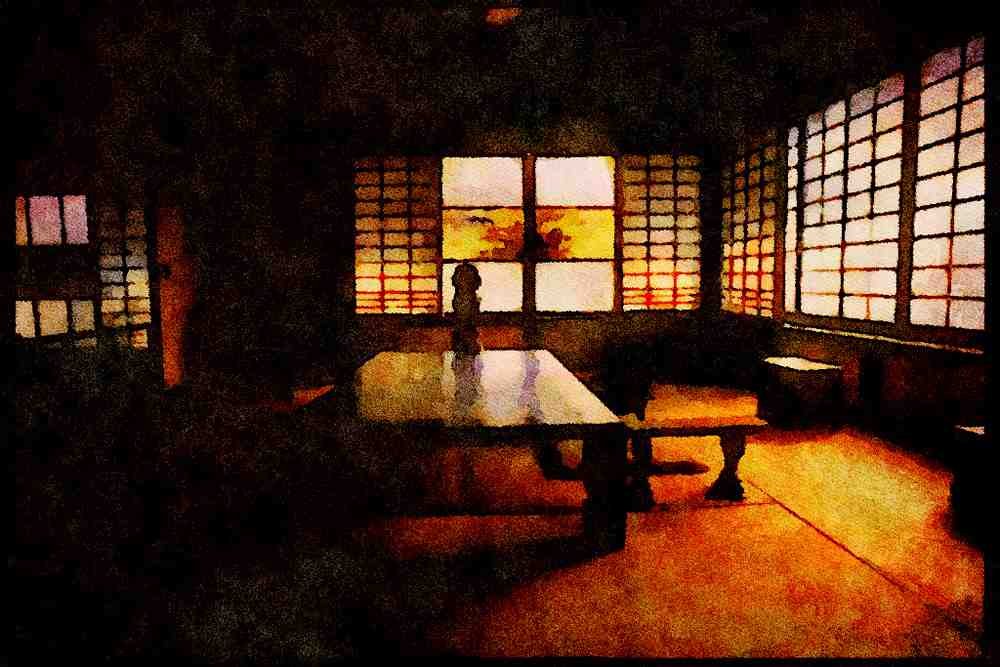 Japan 065000 Kanjiro's House A4 Limited Edition Watercolour Print