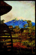Japan 065027 Mount Fuji A4 Limited Edition Watercolour Print