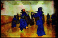 Japan 065037 Kendo Competition A4 Limited Edition Watercolour Print