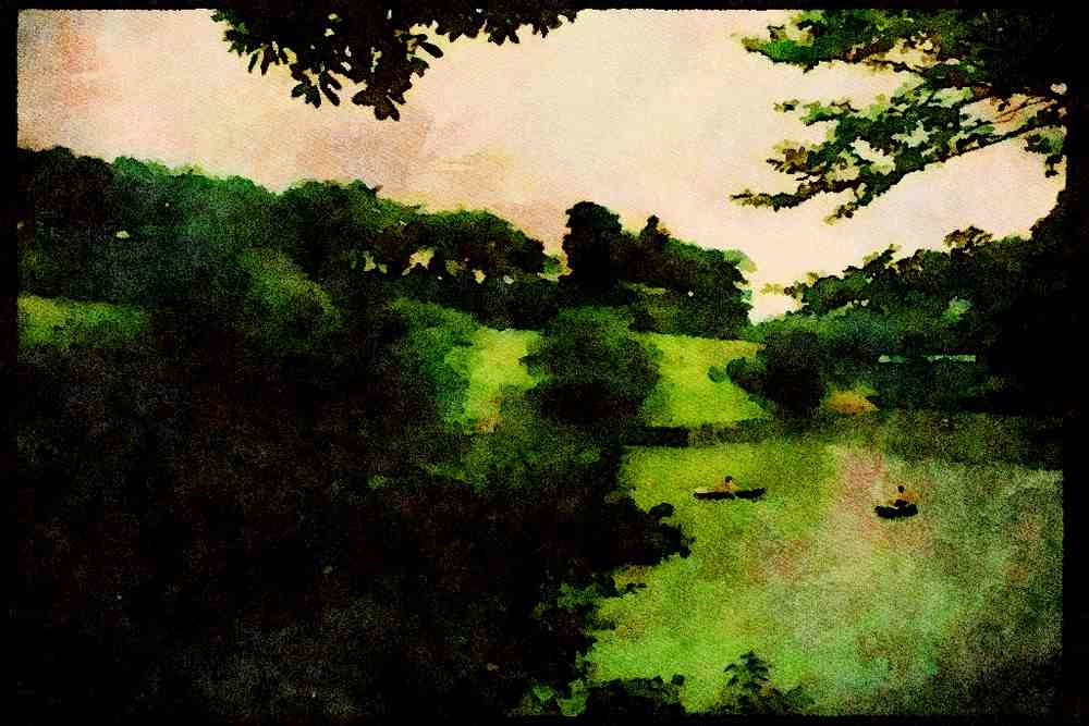Japan 065077 Imperial Palace Park A4 Limited Edition Watercolour Print