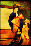 Japan 065084 Geisha A4 Limited Edition Watercolour Print