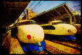 Japan 065103 Bullet Train, Tokyo Station A4 Limited Edition Watercolour Print