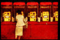 Japan 065167 Telephones Tokyo, Japan A4 Limited Edition Watercolour Print