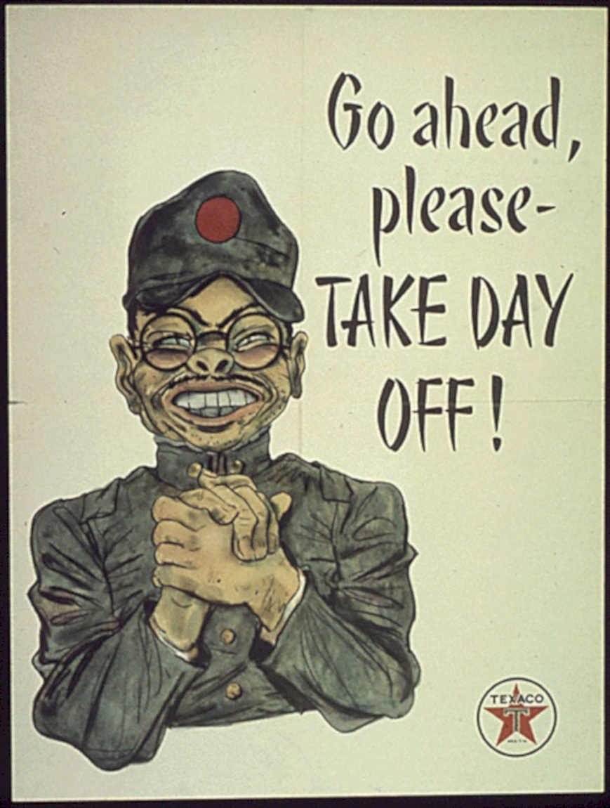 Japanese Soldier Texaco Vintage Retro Advert Poster A4 Photo Print