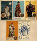 Japanese Thread Cards Vintage Retro Advert Ads A4 Photo Print