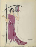 Japonika Evening Gown Vintage Retro Advert Poster A4 Photo Print