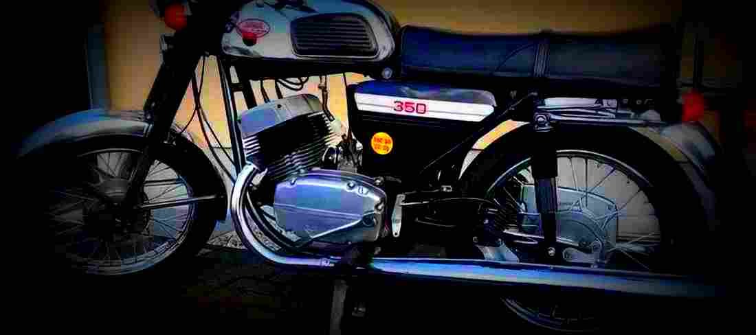 Jawa 350 1978 1 640x284 motorbike A4 Photo Print