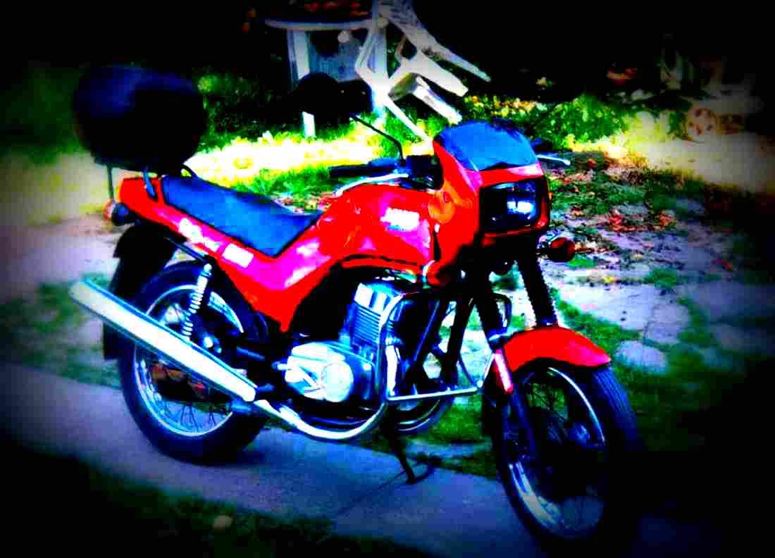 Jawa 350 Style 2000 2 motorbike A4 Photo Print