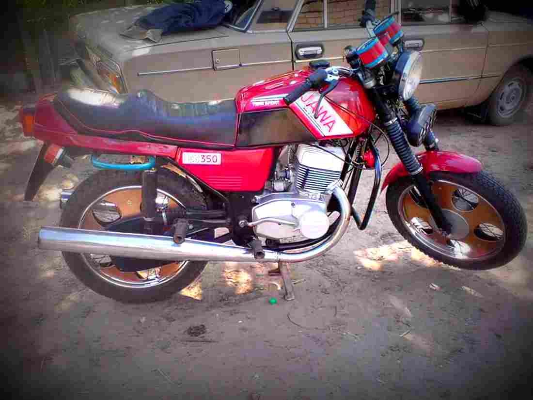 Jawa 350 Style 2000 5 motorbike A4 Photo Print