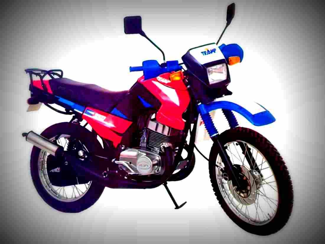 Jawa 350 Tramp 2001 1 motorbike A4 Photo Print