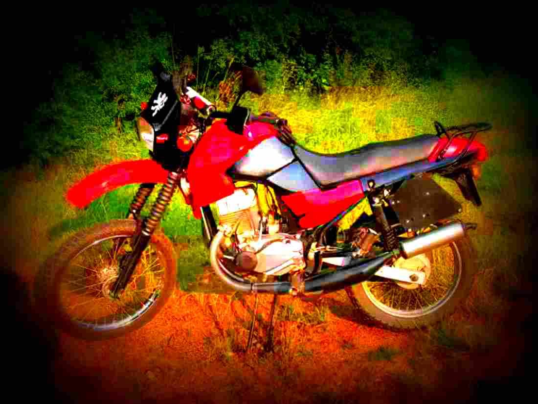 Jawa 350 Tramp 2001 2 motorbike A4 Photo Print