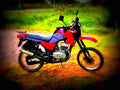Jawa 350 Tramp 2001 3 motorbike A4 Photo Print