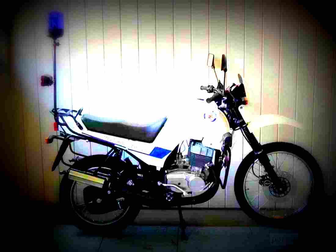 Jawa 350 Tramp 2001 6 motorbike A4 Photo Print