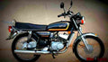 Jawa 640 Black Style 1995 1 motorbike A4 Photo Print