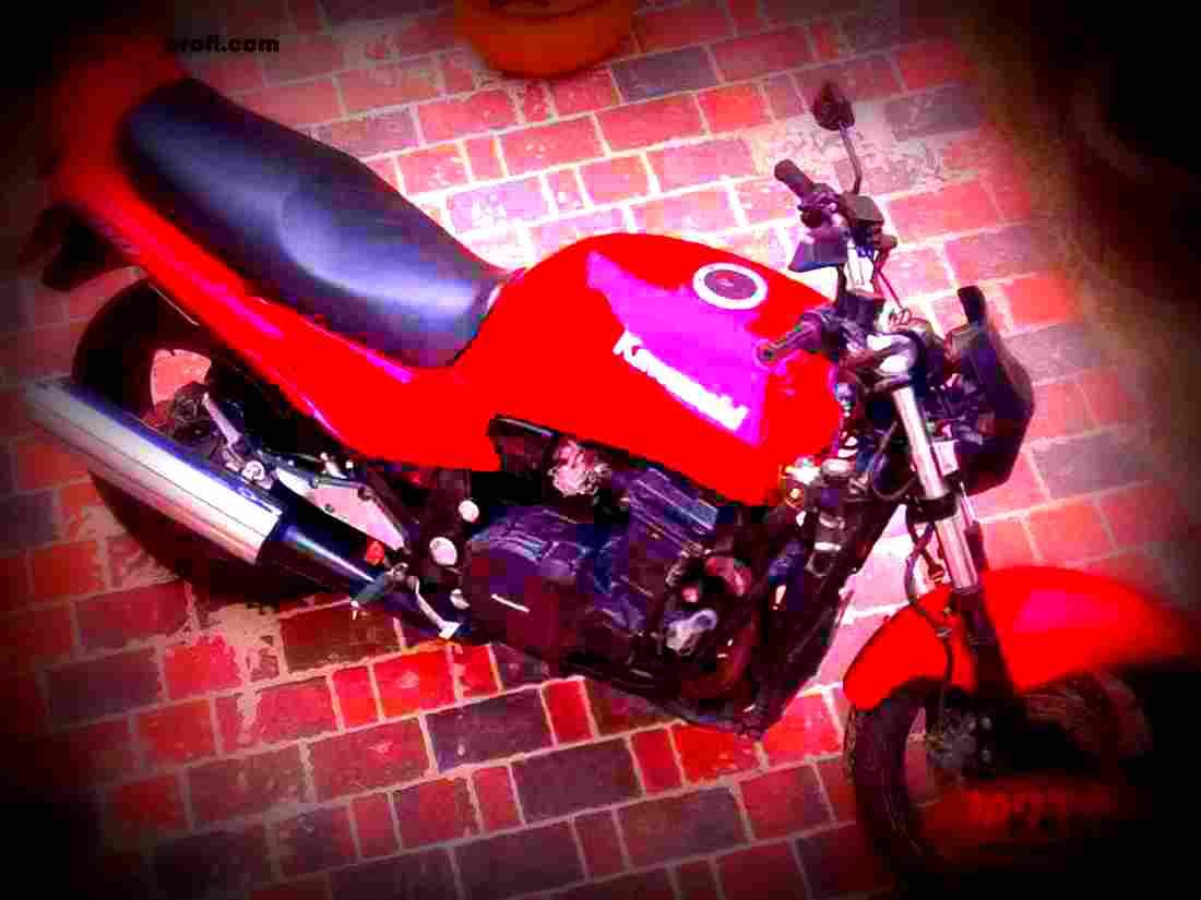 Jawa 640 Style 350 1996 5 motorbike A4 Photo Print