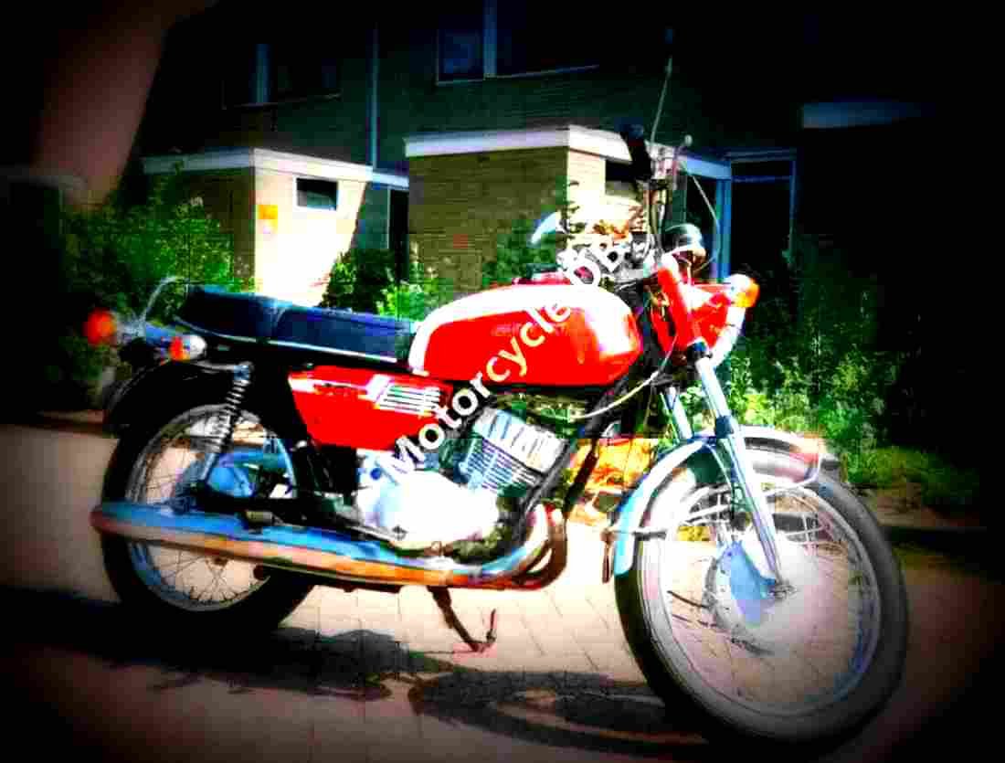 Jawa T 350 1993 1 motorbike A4 Photo Print