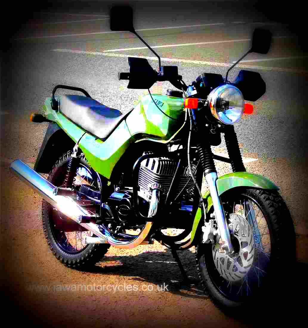 Jawa T 350 1993 6 motorbike A4 Photo Print