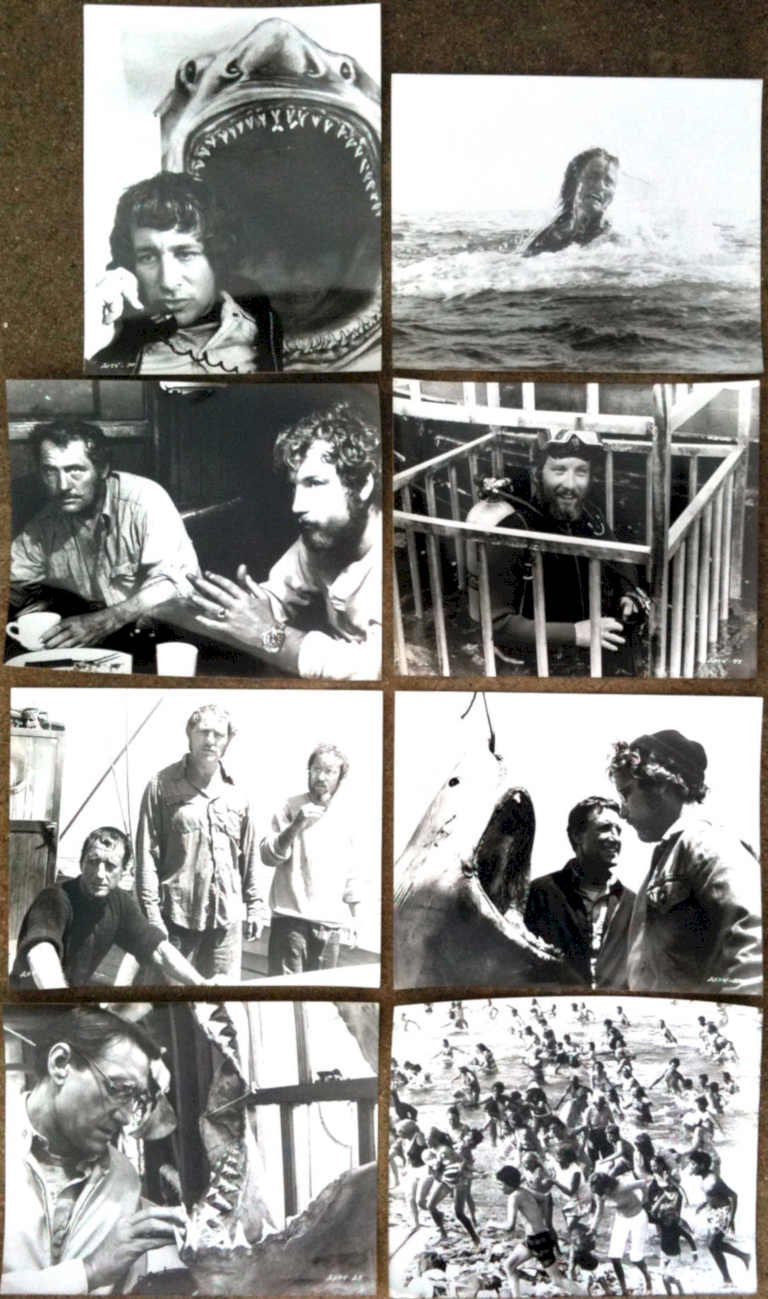 Jaws Shark Ocean Vintage Retro Advert Poster A4 Photo Print