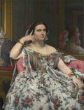 Jean Auguste Dominique Ingres Madame Moitessier A4 Photo Print