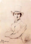 Jean Auguste Dominique Ingres antoine thomeguex Art A4 Photo Print