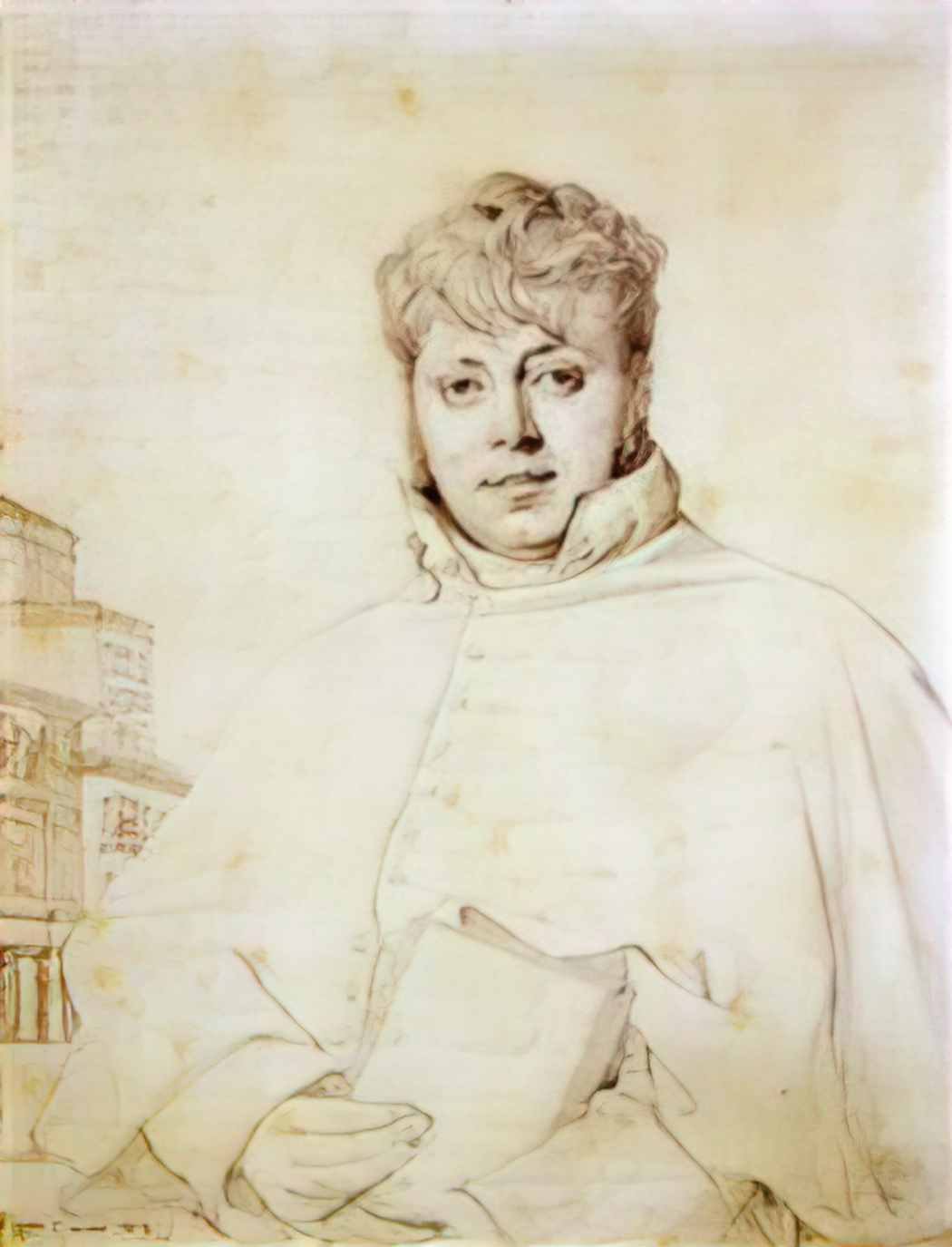 Jean Auguste Dominique Ingres auguste jean marie guenepin Art A4 Photo Print