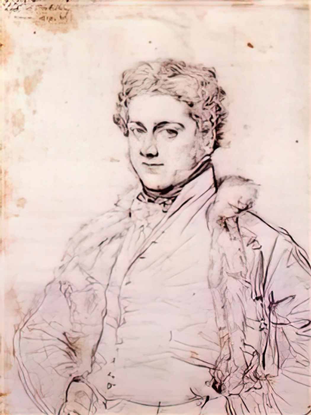 Jean Auguste Dominique Ingres charles robert cockerell Art A4 Photo Print