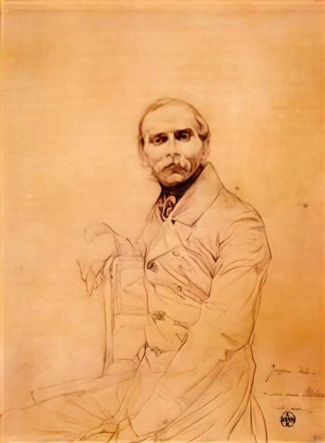 Jean Auguste Dominique Ingres franz adolf von stuerler Art A4 Photo Print