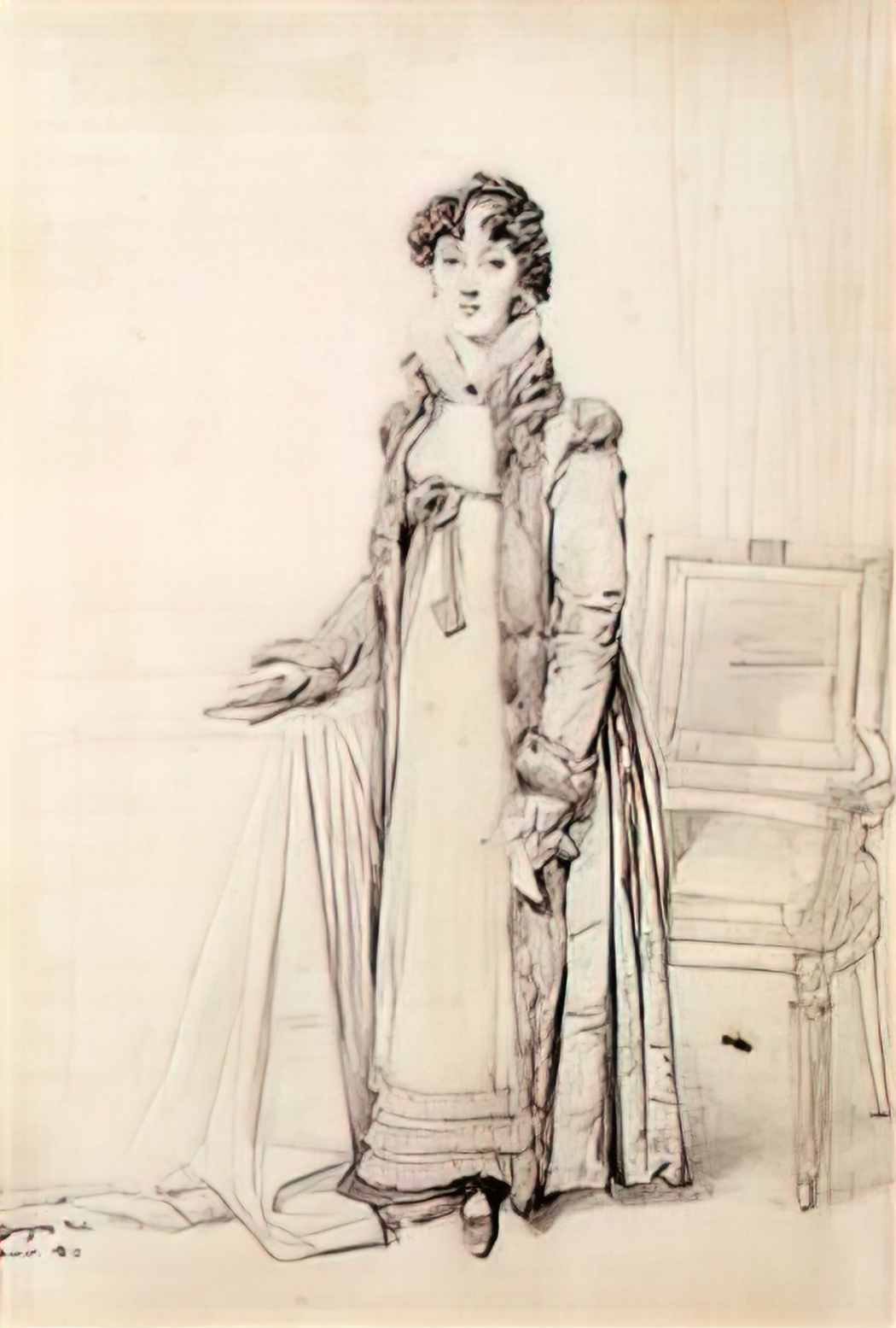 Jean Auguste Dominique Ingres lady william henry cavendish bentinck Art A4 Photo Print