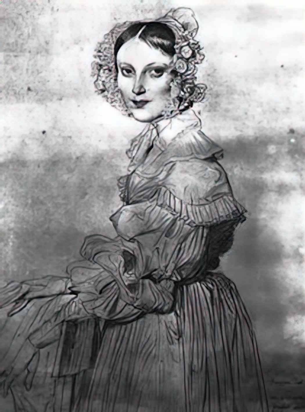 Jean Auguste Dominique Ingres madame eugène viollet le duc Art A4 Photo Print