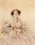 Jean Auguste Dominique Ingres madame felix gallois born nathalie rose Art A4 Photo Print