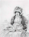 Jean Auguste Dominique Ingres mrs john mackie born dorothea sophia de Art A4 Photo Print