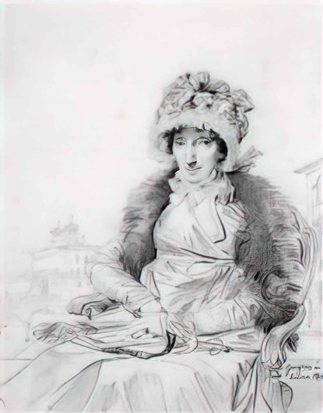 Jean Auguste Dominique Ingres mrs john mackie born dorothea sophia de Art A4 Photo Print