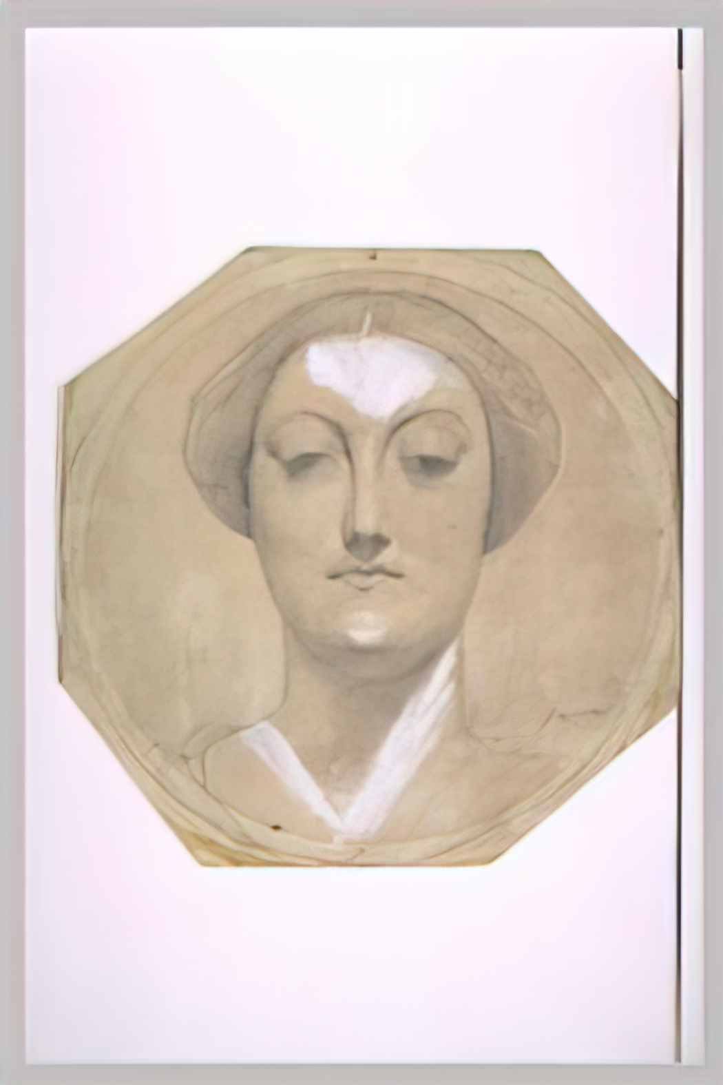 Jean Auguste Dominique Ingres portrait of isabella hittorff Art A4 Photo Print