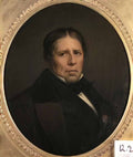 Jean Auguste Dominique Ingres self portrait 2 Art A4 Photo Print
