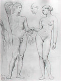 Jean Auguste Dominique Ingres jupiter and antiope Art A4 Photo Print