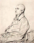 Jean Auguste Dominique Ingres the reverend joseph church Art A4 Photo Print