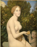 Jean Auguste Dominique Ingres male nude 1 Art A4 Photo Print