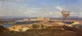 Jean Baptiste Camille Corot Avignon Seen From Villenueve Les Avignon A4 Photo Print