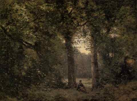Jean Baptiste Camille Corot Souvenir Of Ville D Avray A4 Photo Print
