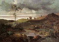 Jean Baptiste Camille Corot The Roman Campagna In Winter A4 Photo Print