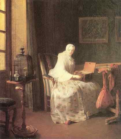 Jean Baptiste Chardin Chardin24 A4 Photo Print