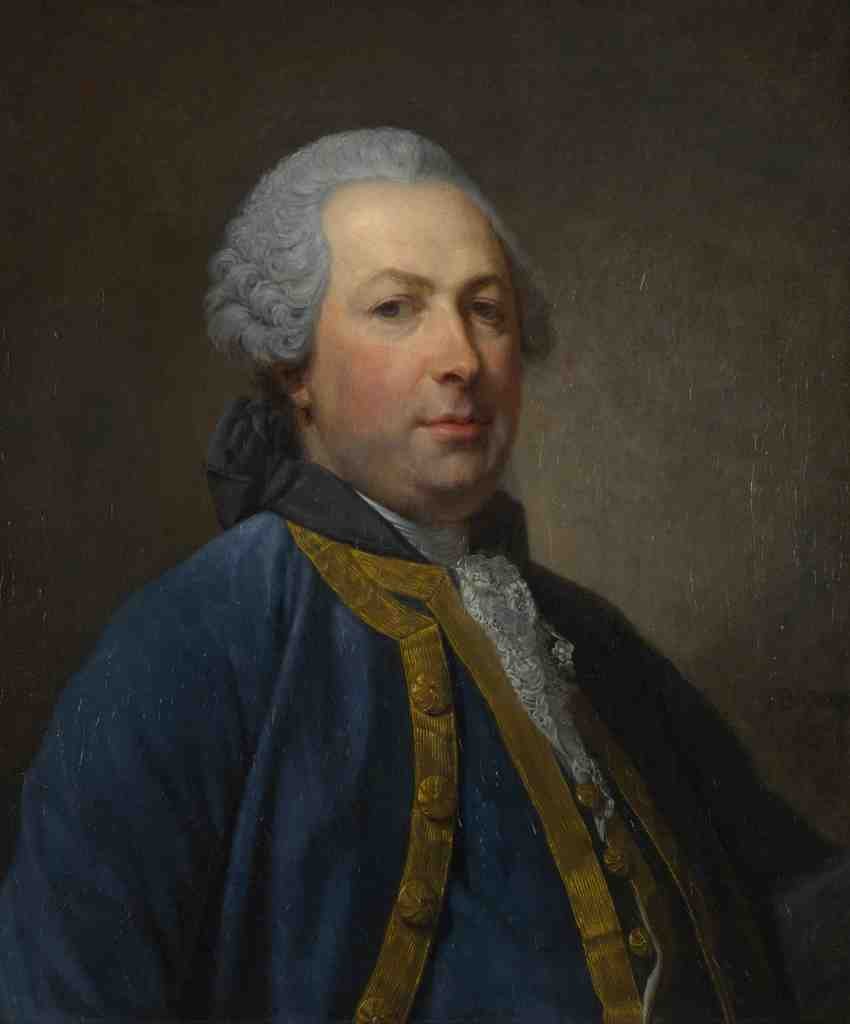 Jean Baptiste Greuze Portrait of a Man A4 Photo Print