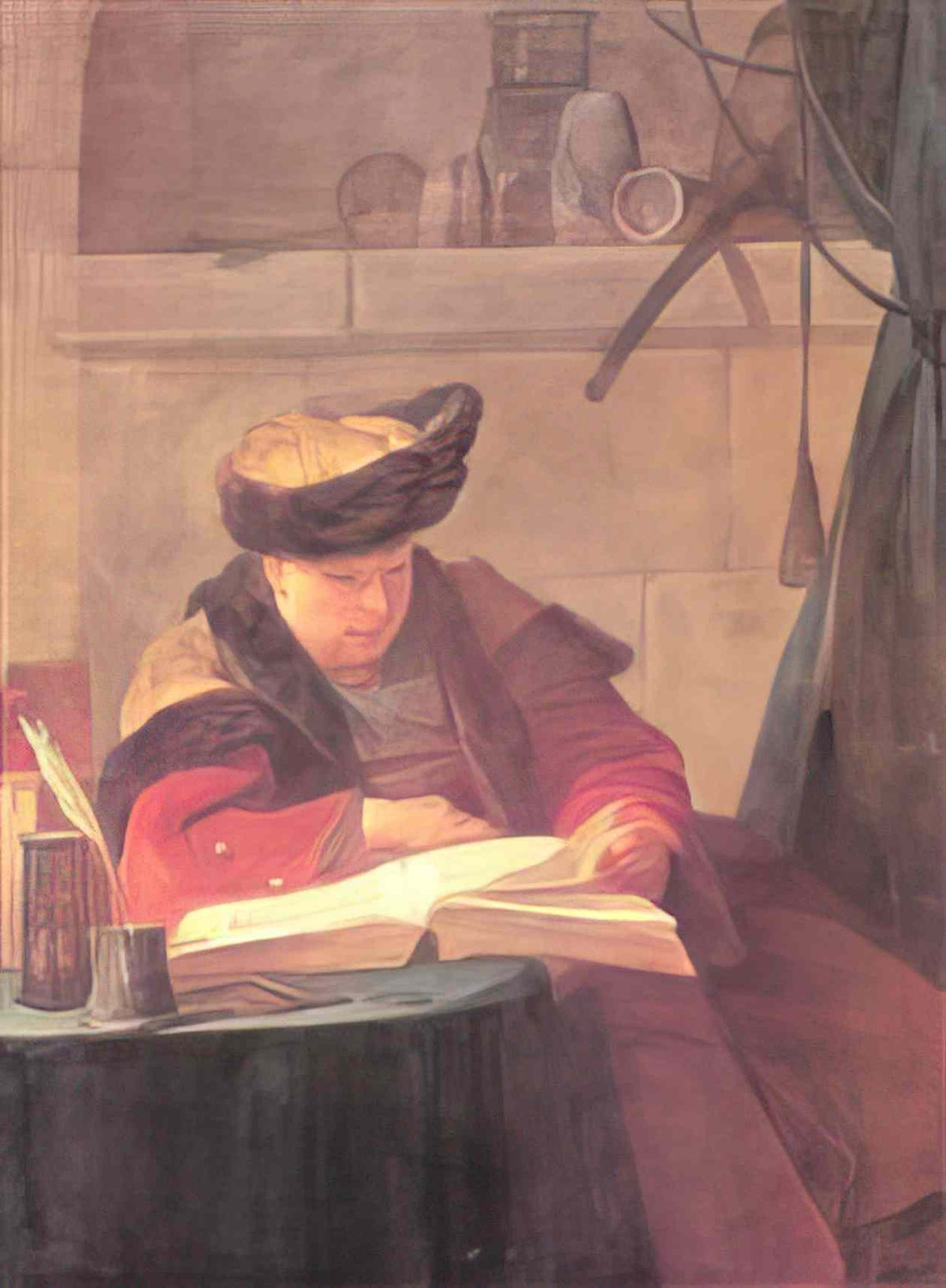 Jean Baptiste Simeon Chardin a chemist in his laboratory a philosophe Art A4 Photo Print